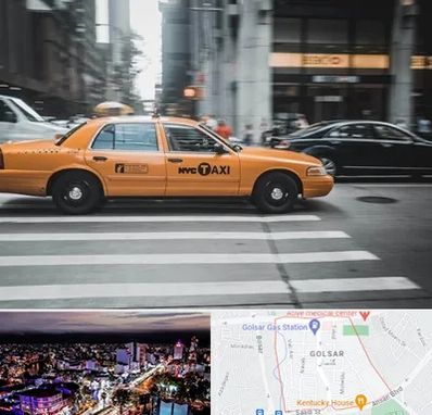 اجاره تاکسی با راننده در گلسار رشت 
