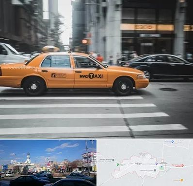 اجاره تاکسی با راننده در ماهدشت کرج 