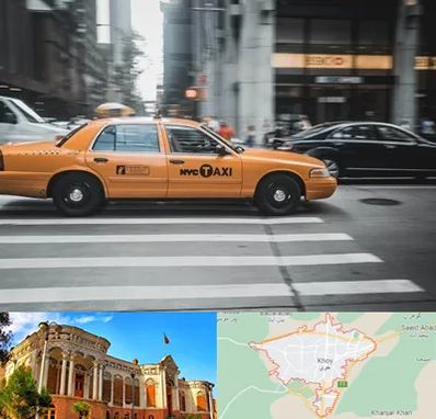 اجاره تاکسی با راننده در خوی