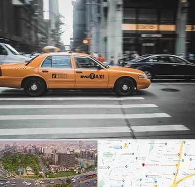 اجاره تاکسی با راننده در آیت الله کاشانی 