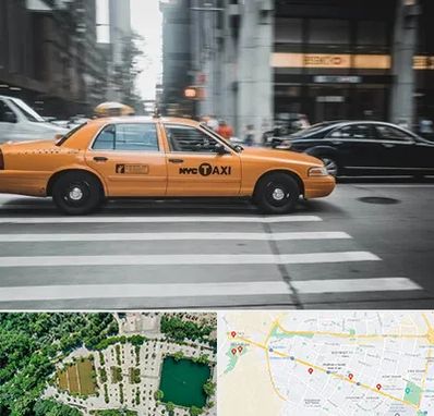 اجاره تاکسی با راننده در وکیل آباد مشهد 