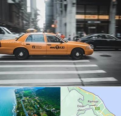 اجاره تاکسی با راننده در رامسر