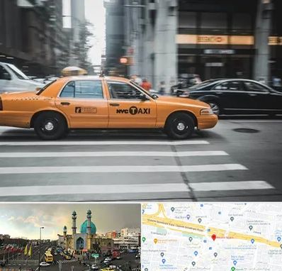 اجاره تاکسی با راننده در رسالت 