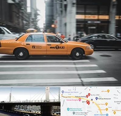 اجاره تاکسی با راننده در پارک وی 