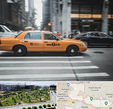اجاره تاکسی با راننده در پردیس