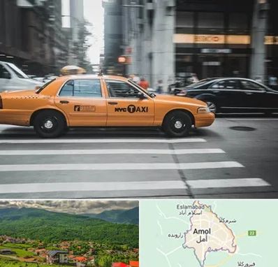 اجاره تاکسی با راننده در آمل