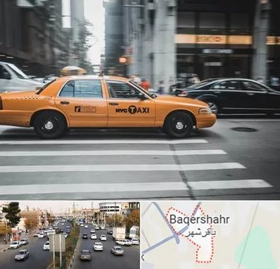 اجاره تاکسی با راننده در باقرشهر