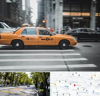 اجاره تاکسی با راننده در میرداماد 