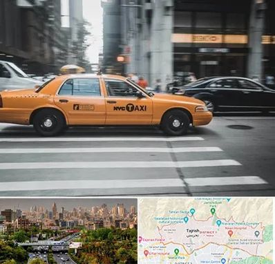 اجاره تاکسی با راننده در منطقه 1 تهران 