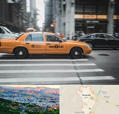 اجاره تاکسی با راننده در سنندج