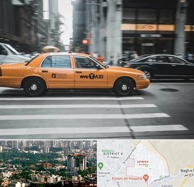 اجاره تاکسی با راننده در عظیمیه کرج 