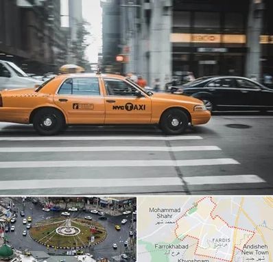 اجاره تاکسی با راننده در فردیس کرج 
