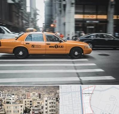 اجاره تاکسی با راننده در اسکندری