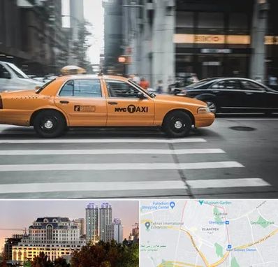 اجاره تاکسی با راننده در فرشته 