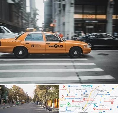 اجاره تاکسی با راننده در شریعتی 