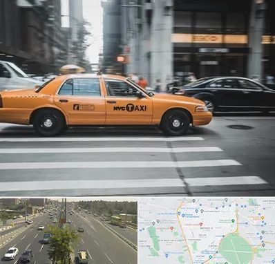 اجاره تاکسی با راننده در منطقه 17 تهران 