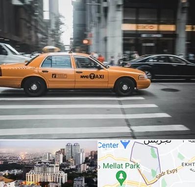 اجاره تاکسی با راننده در الهیه 