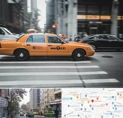 اجاره تاکسی با راننده در فاطمی 