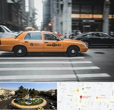 اجاره تاکسی با راننده در هفت حوض 