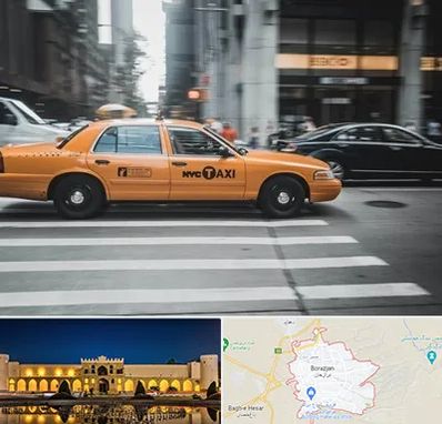 اجاره تاکسی با راننده در برازجان
