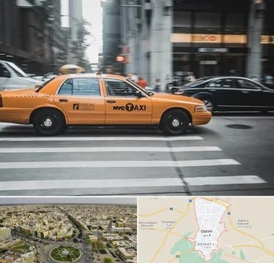 اجاره تاکسی با راننده در قزوین