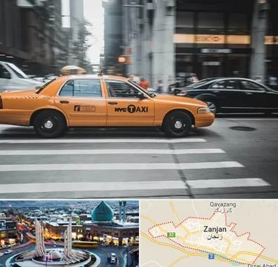 اجاره تاکسی با راننده در زنجان