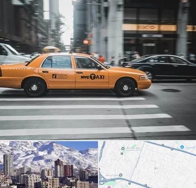 اجاره تاکسی با راننده در ازگل