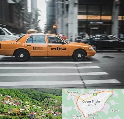 اجاره تاکسی با راننده در قائم شهر