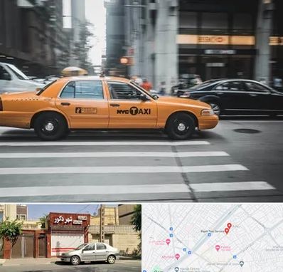 اجاره تاکسی با راننده در باجک قم