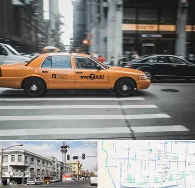 اجاره تاکسی با راننده در 17شهریور