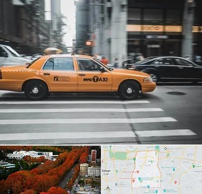 اجاره تاکسی با راننده در منطقه 6 تهران 