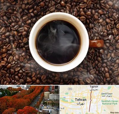 فروشگاه قهوه در ولیعصر 