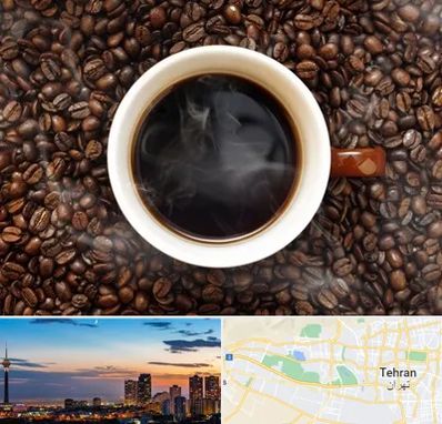 فروشگاه قهوه در غرب تهران 
