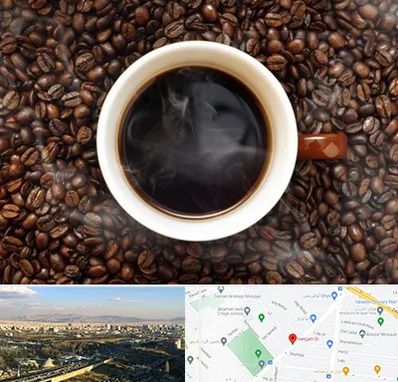 فروشگاه قهوه در هنگام 