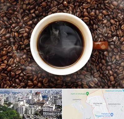 فروشگاه قهوه در ولنجک 