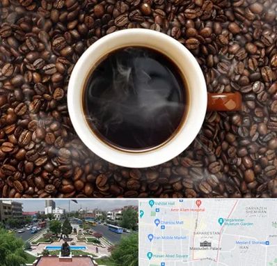 فروشگاه قهوه در بهارستان 