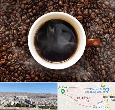 فروشگاه قهوه در شهرک گلستان شیراز