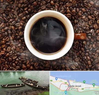 فروشگاه قهوه در بندر انزلی