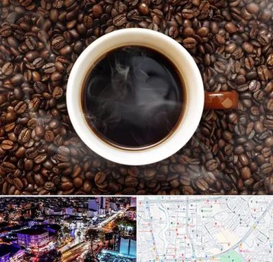 فروشگاه قهوه در منظریه رشت 