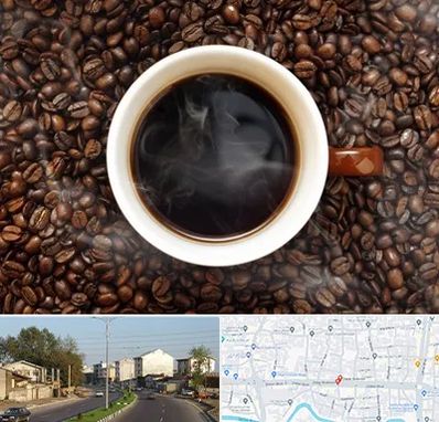 فروشگاه قهوه در ضیابری رشت 