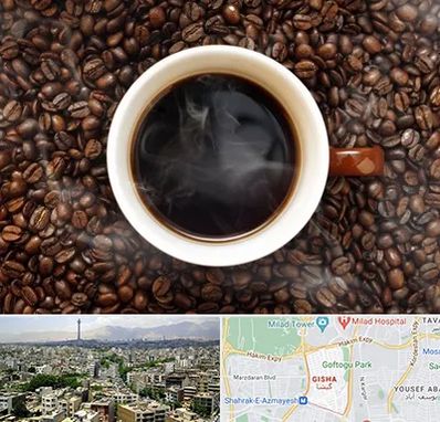 فروشگاه قهوه در گیشا 