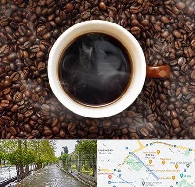 فروشگاه قهوه در خیابان ارم شیراز