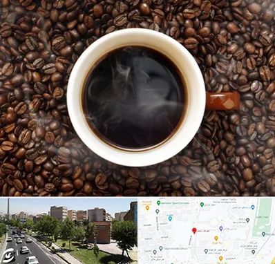 فروشگاه قهوه در شهرک آزمایش 