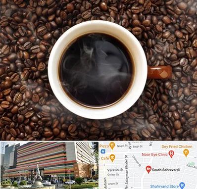 فروشگاه قهوه در سهروردی 