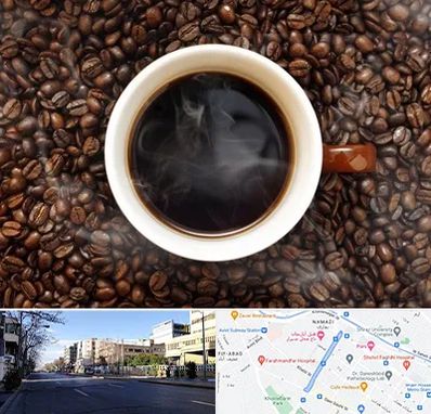 فروشگاه قهوه در خیابان ملاصدرا شیراز