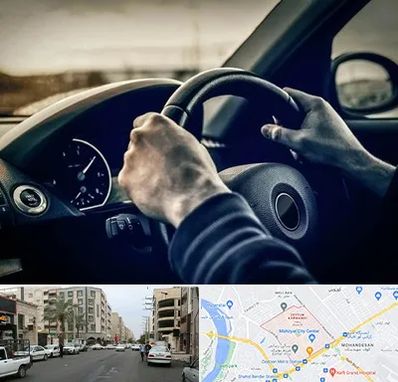 اجاره ماشین با راننده در زیتون کارمندی اهواز 