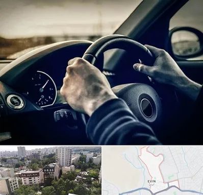 اجاره ماشین با راننده در اوین