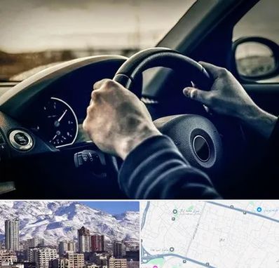 اجاره ماشین با راننده در ازگل