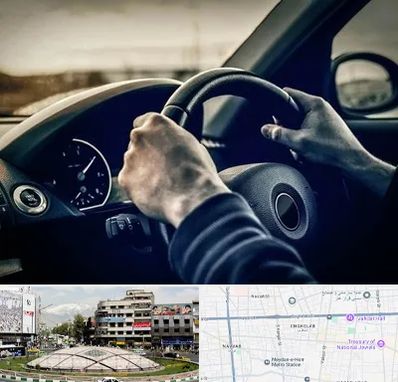 اجاره ماشین با راننده در مرکز تهران