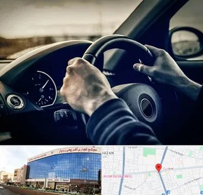 اجاره ماشین با راننده در نصف راه تبریز